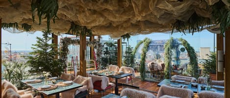 Terrasse sur le toit