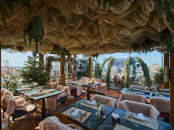 Terrasse sur le toit