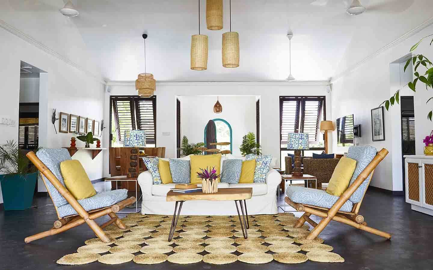 villa, 4 bedrooms (calabash bay) | living area