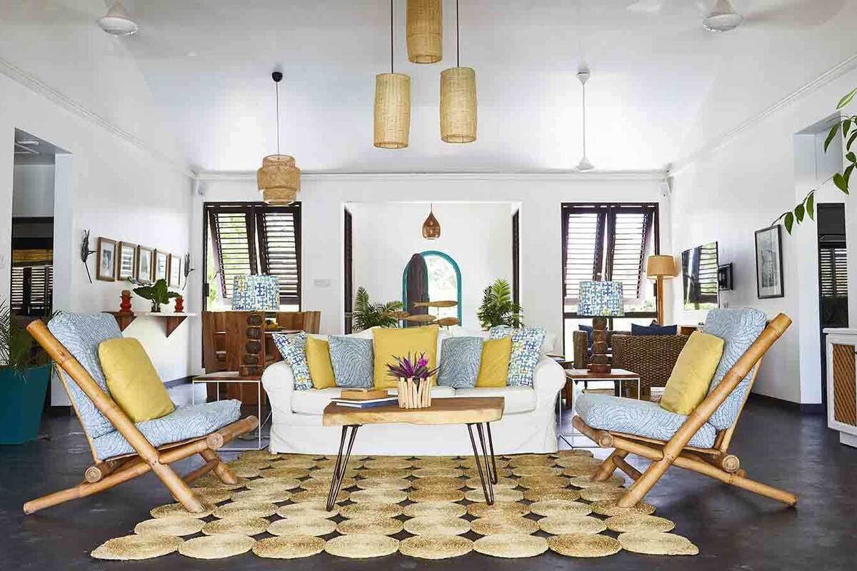 villa, 4 bedrooms (calabash bay) | living area