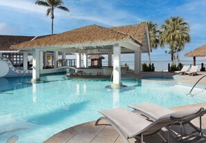 4 outdoor pools, pool umbrellas, sun loungers - Sandals Negril - ALL INCLUSIVE Couples Only (Negril)