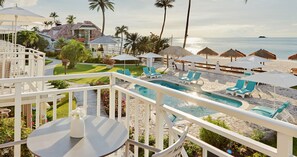 Club Room, 1 Bedroom, Ocean View (Caribbean Grande Luxe Club Level Room) | Premium bedding, minibar, in-room safe, blackout curtains