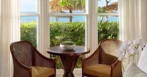 Premium Suite, 1 Bedroom, Ocean View (Caribbean Beachfront Butler Rondoval) | Premium bedding, minibar, in-room safe, blackout drapes