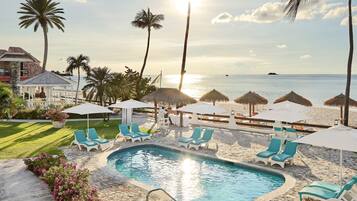 Club Room, 1 Bedroom, Ocean View (Caribbean Grande Luxe Club Level Room) | Premium bedding, minibar, in-room safe, blackout curtains