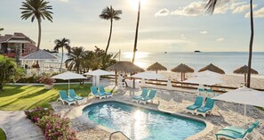 Club Room, 1 Bedroom, Ocean View (Caribbean Grande Luxe Club Level Room) | Premium bedding, minibar, in-room safe, blackout curtains