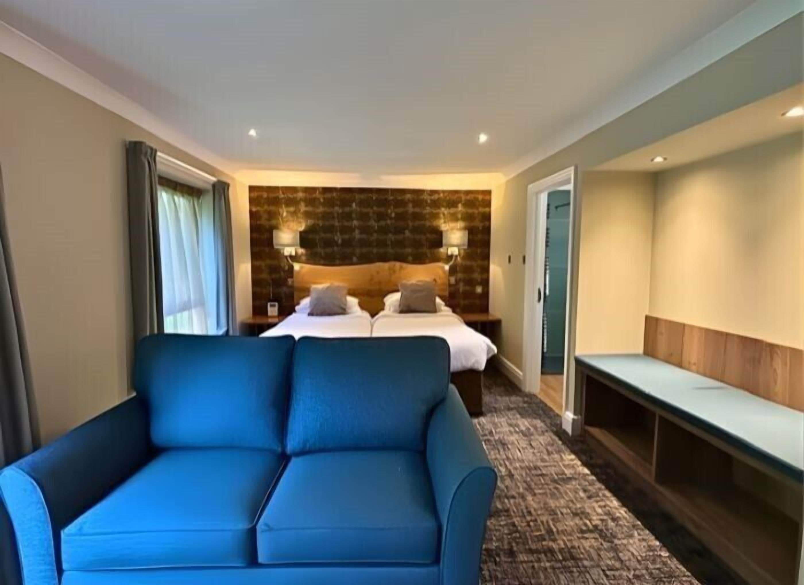 高级双床房 (Lodge) | 办公桌、熨斗/熨衣板、免费 WiFi、床单