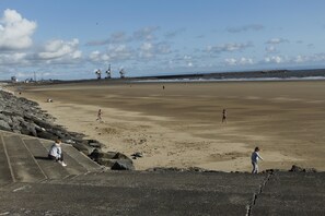 On the beach
