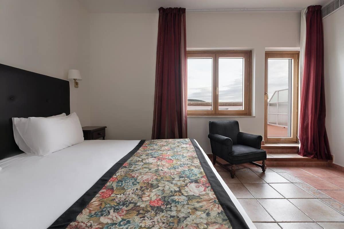 Double Room, Terrace | Down comforters, minibar, in-room safe, individually furnished