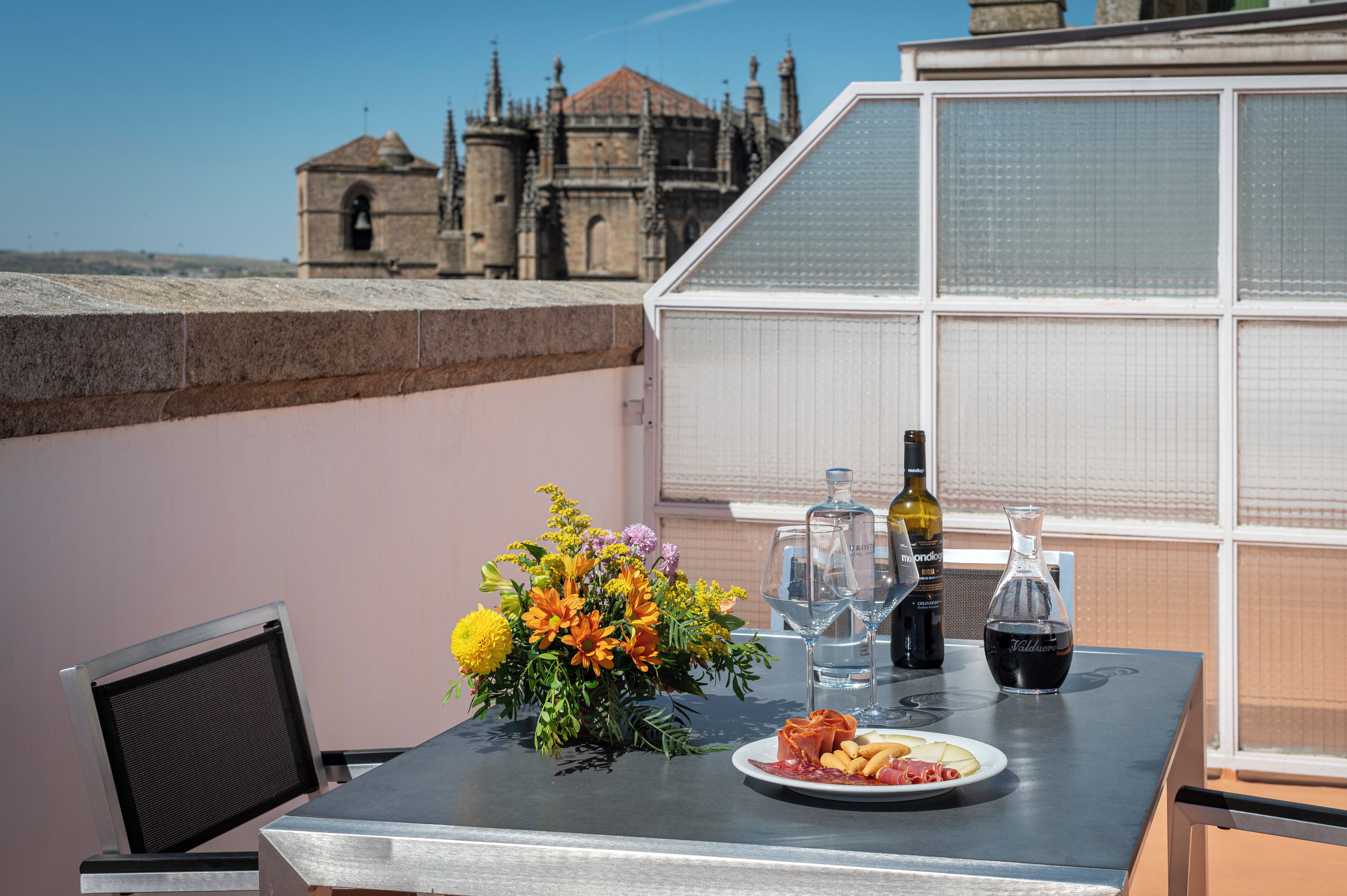 Double Room, Terrace | Down comforters, minibar, in-room safe, individually furnished