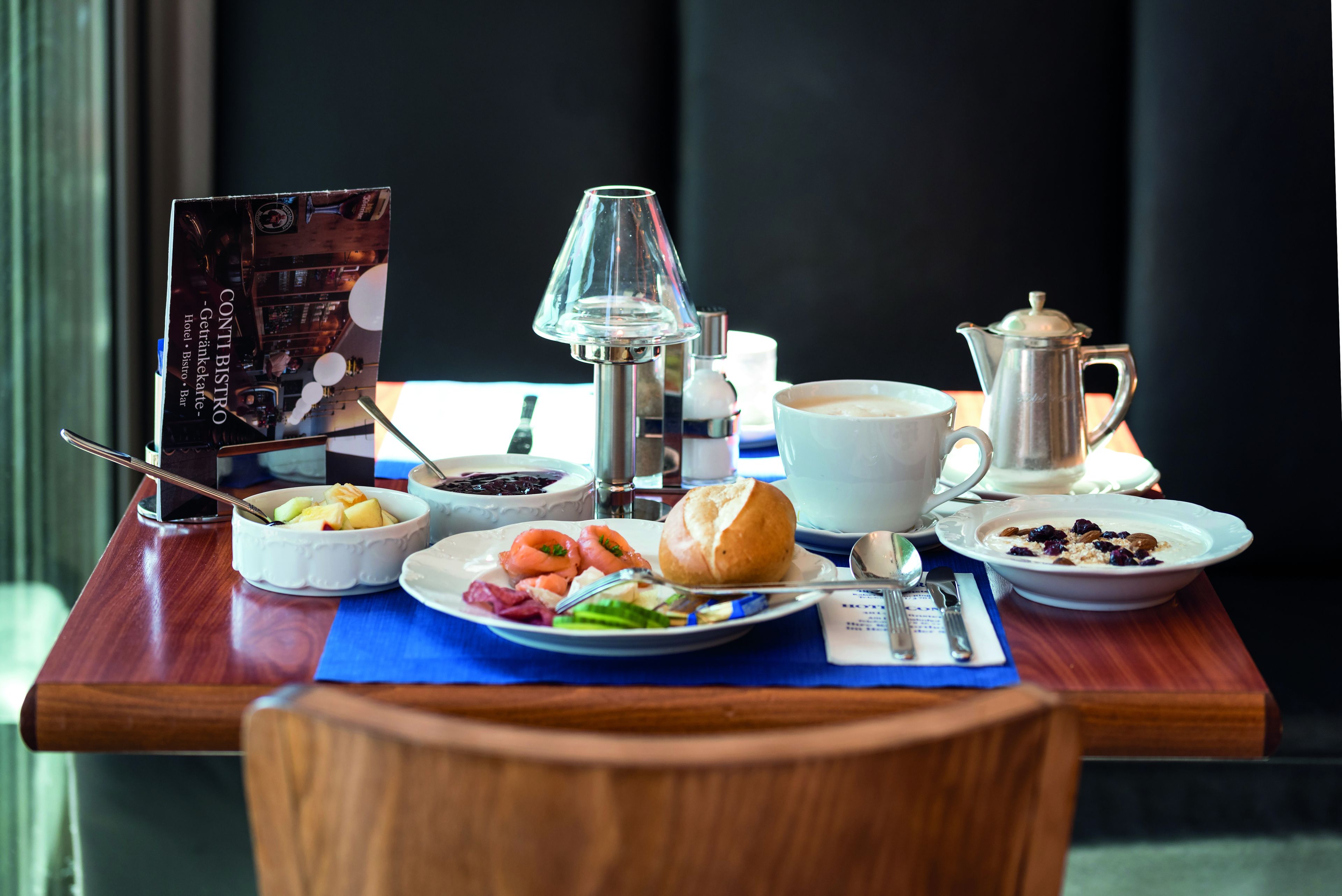 Daily buffet breakfast (EUR 15 per person)