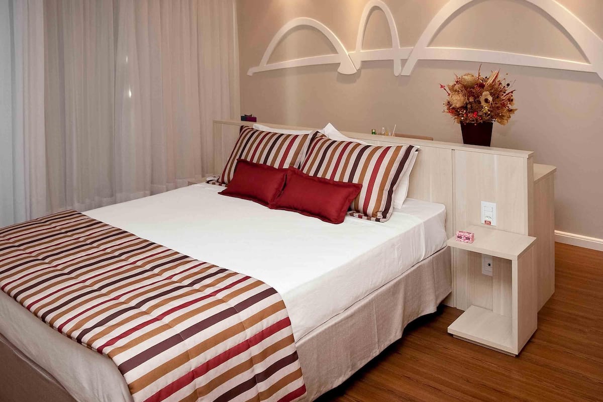 Minibar, in-room safe, desk, blackout curtains