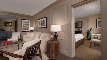 1 bedroom, Egyptian cotton sheets, premium bedding, pillowtop beds