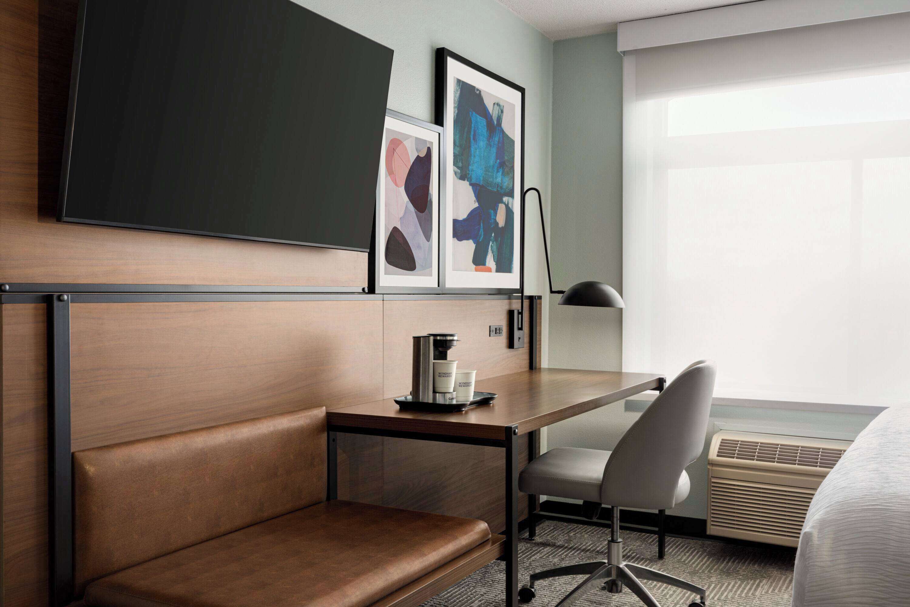 hypo-allergenic bedding, in-room safe, desk, iron/ironing board