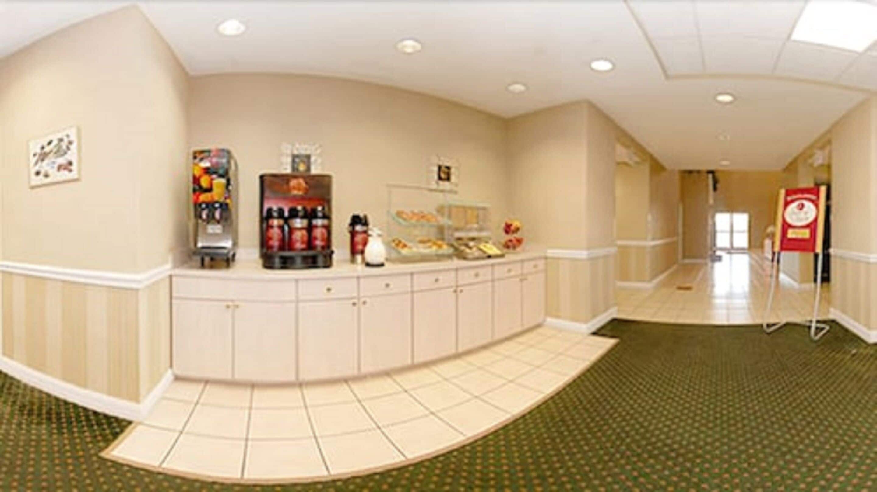 Free buffet breakfast