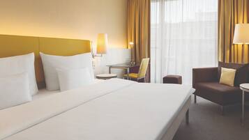 Ropa de cama hipoalergénica y minibar