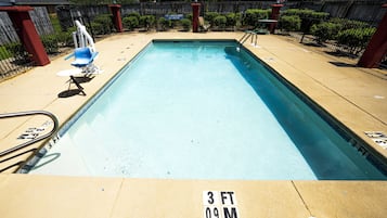 Seasonal outdoor pool