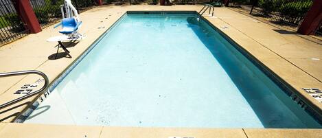 Seasonal outdoor pool