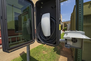 Electric vehicle-charging station