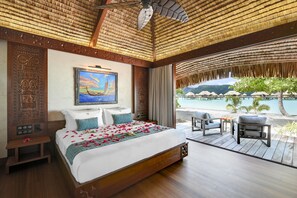 Royal Villa, Beachside | Premium bedding, free minibar, in-room safe, desk