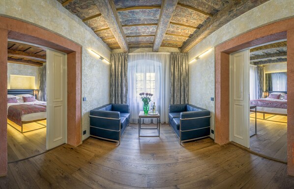 Deluxe Room, 2 Bedrooms | Premium bedding, Select Comfort beds, minibar, in-room safe