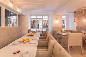 Daily buffet breakfast (EUR 18 per person)