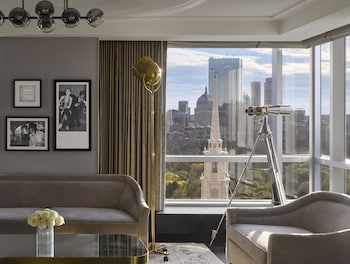 City view at Hotel AKA Boston Common