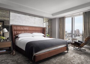 Penthouse | Premium bedding, pillowtop beds, in-room safe, desk
