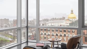 Premium bedding, pillow-top beds, in-room safe, desk