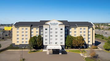 Voorkant van accommodatie