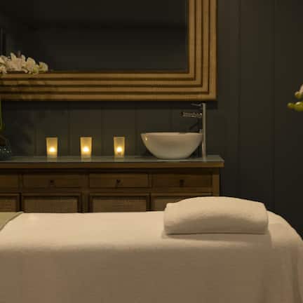 Sauna, hot tub, steam room, body treatments, mud baths, aromatherapy