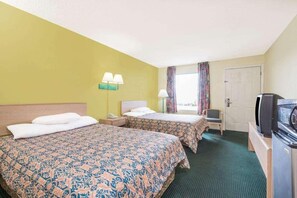 Free WiFi, bed sheets, alarm clocks