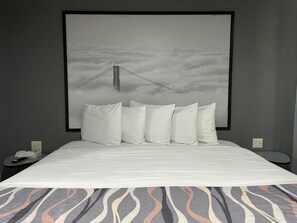 스탠다드룸, 킹사이즈침대 1개, 금연 | 책상, 다리미/다리미판, 무료 WiFi, 침대 시트