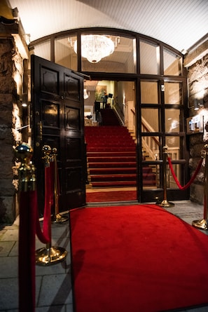 Entrée de l’hébergement