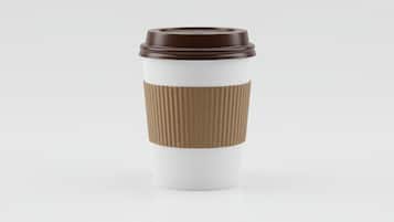 Café da manhã para viagem grátis todos os dias