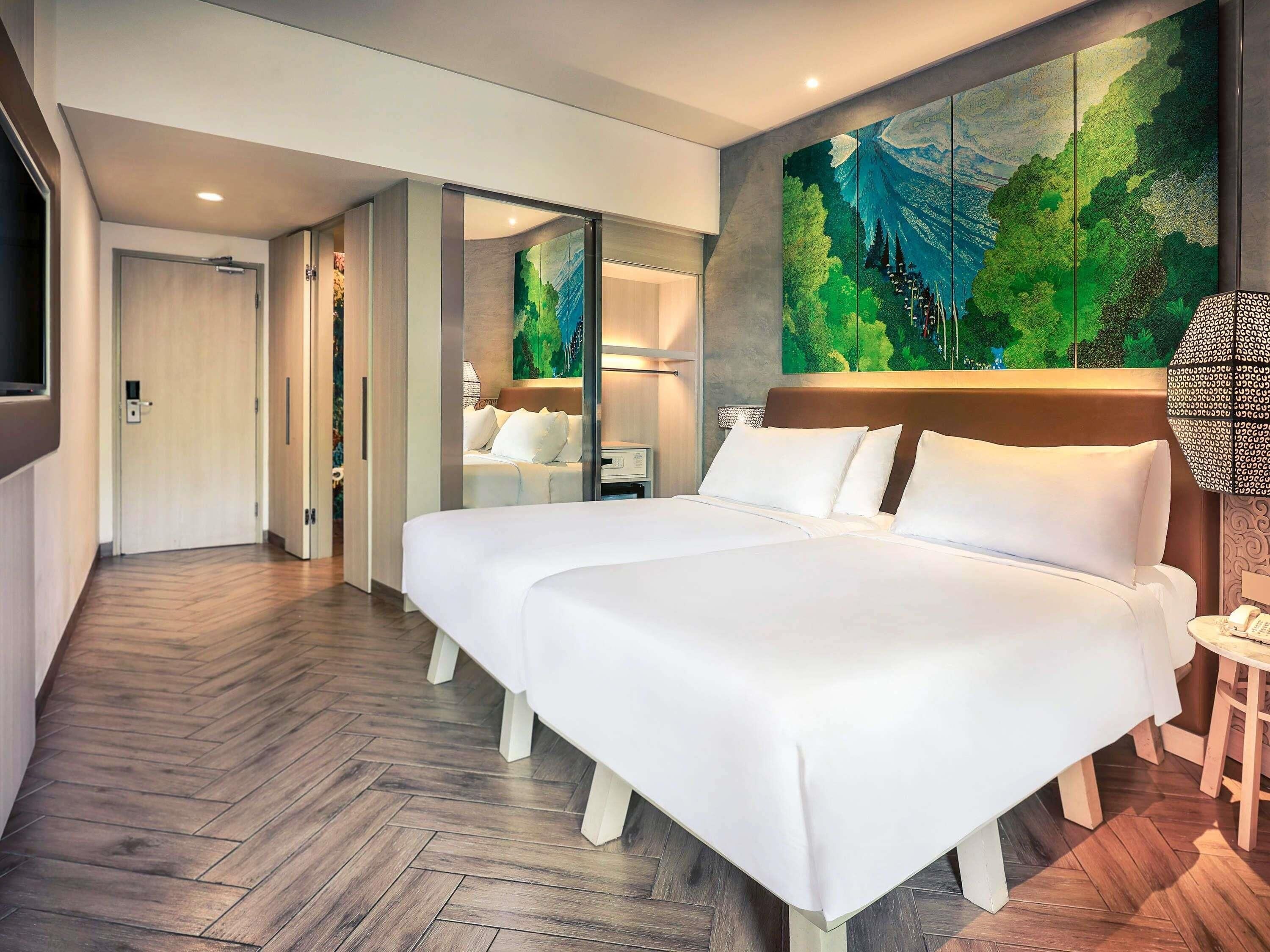 Superior Twin Room, 2 Single Beds | In-room safe, blackout curtains, soundproofing, iron/ironing board