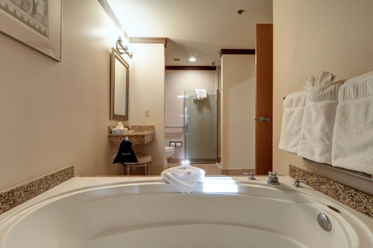 deep-soaking bathtub