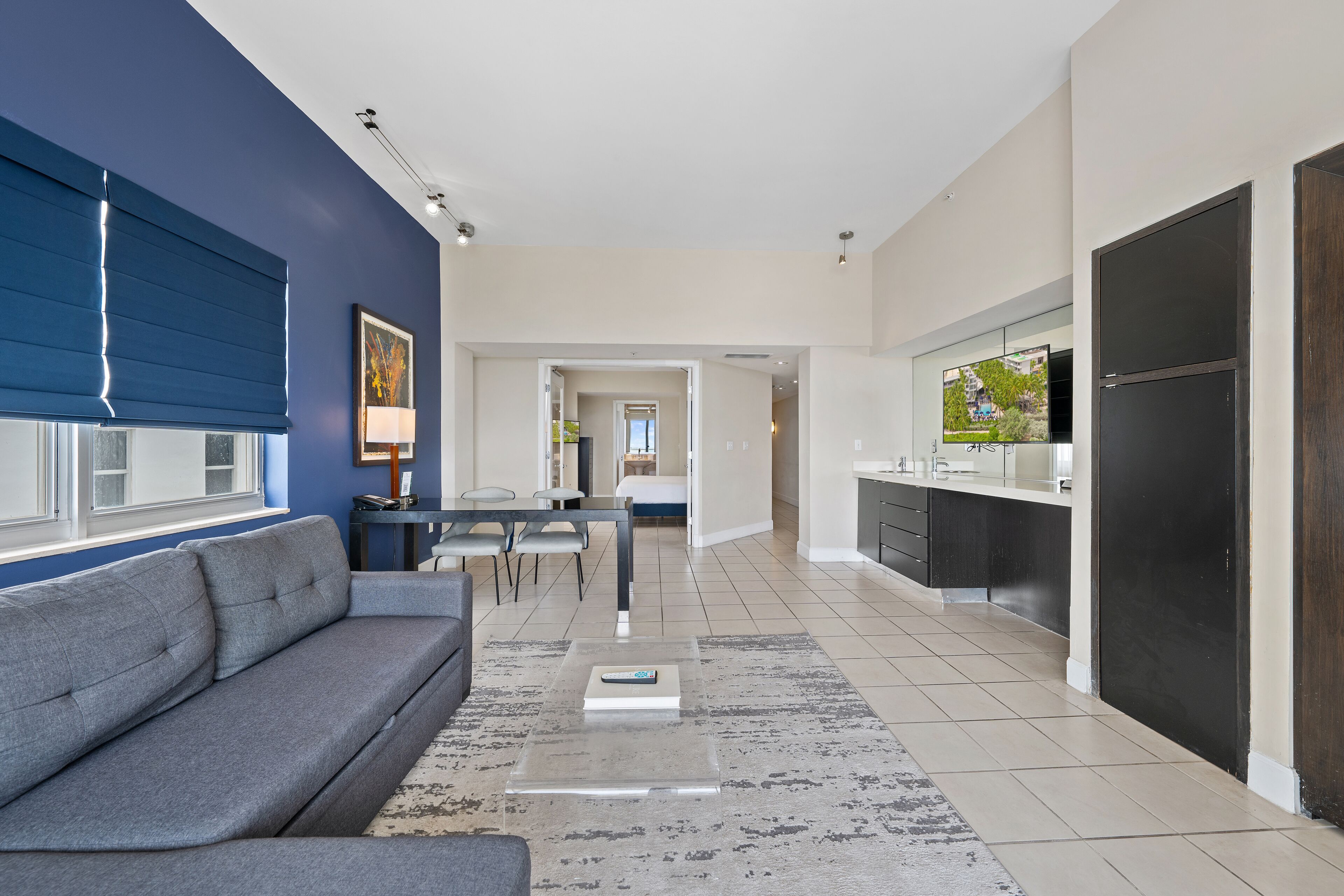 Suíte, várias camas, de frente para o oceano (King) | Roupas de cama premium, cofres nos quartos, individualmente decorados