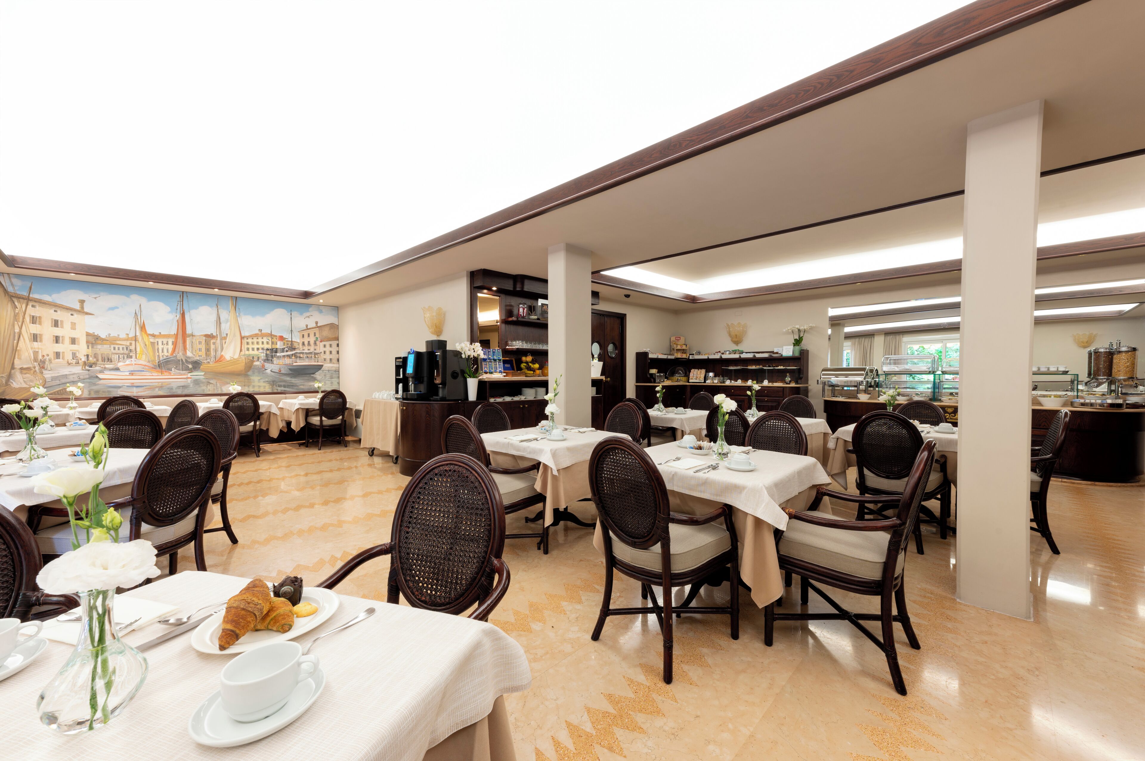 daily buffet breakfast (eur 15 per person)