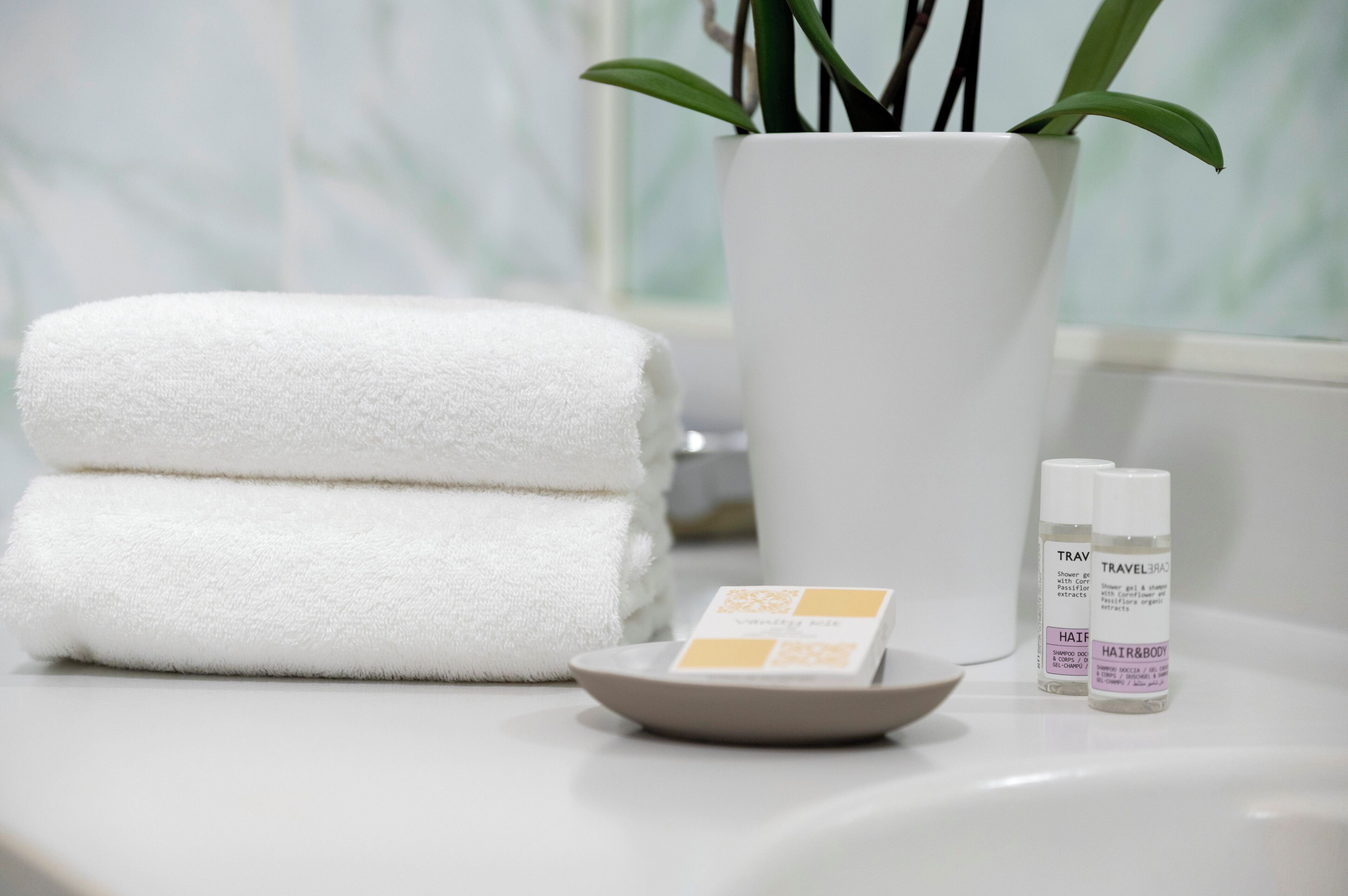 shower, free toiletries, hair dryer, slippers