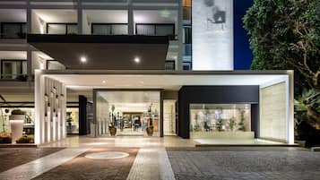 Entrada de la propiedad