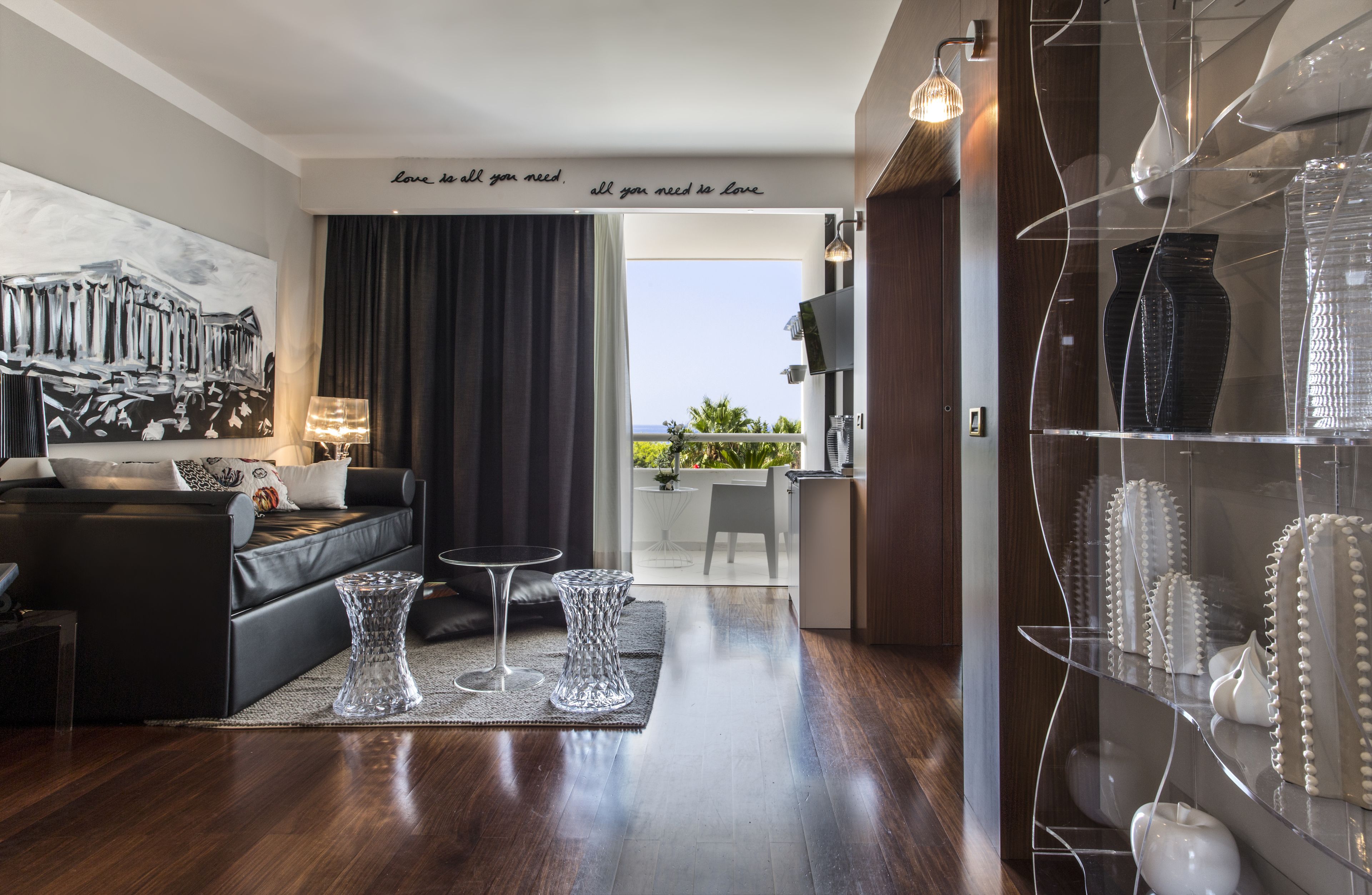 25-inch flat-screen tv with satellite channels, tv