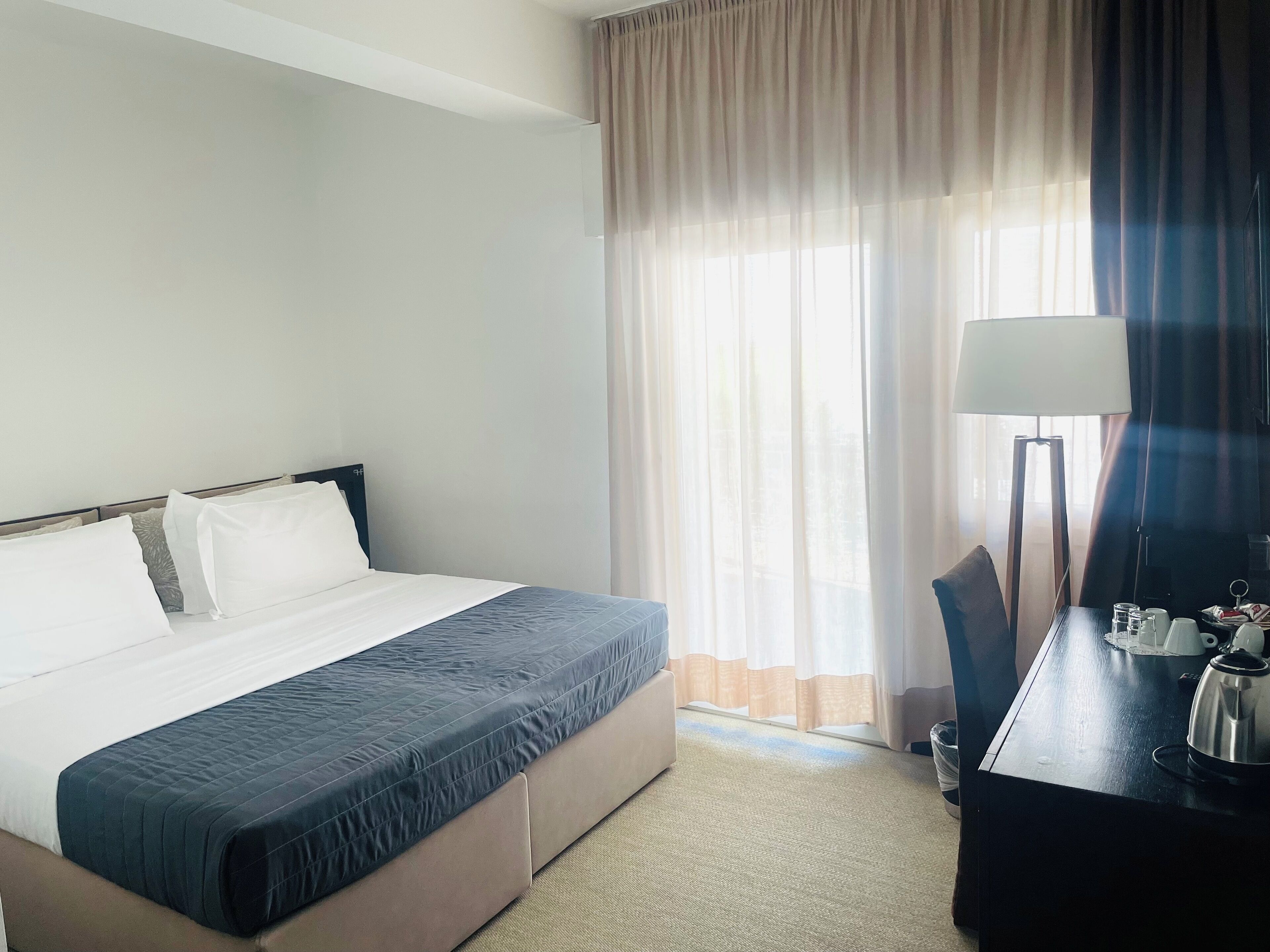 comfort double room, balcony | premium bedding, minibar, in-room safe, desk