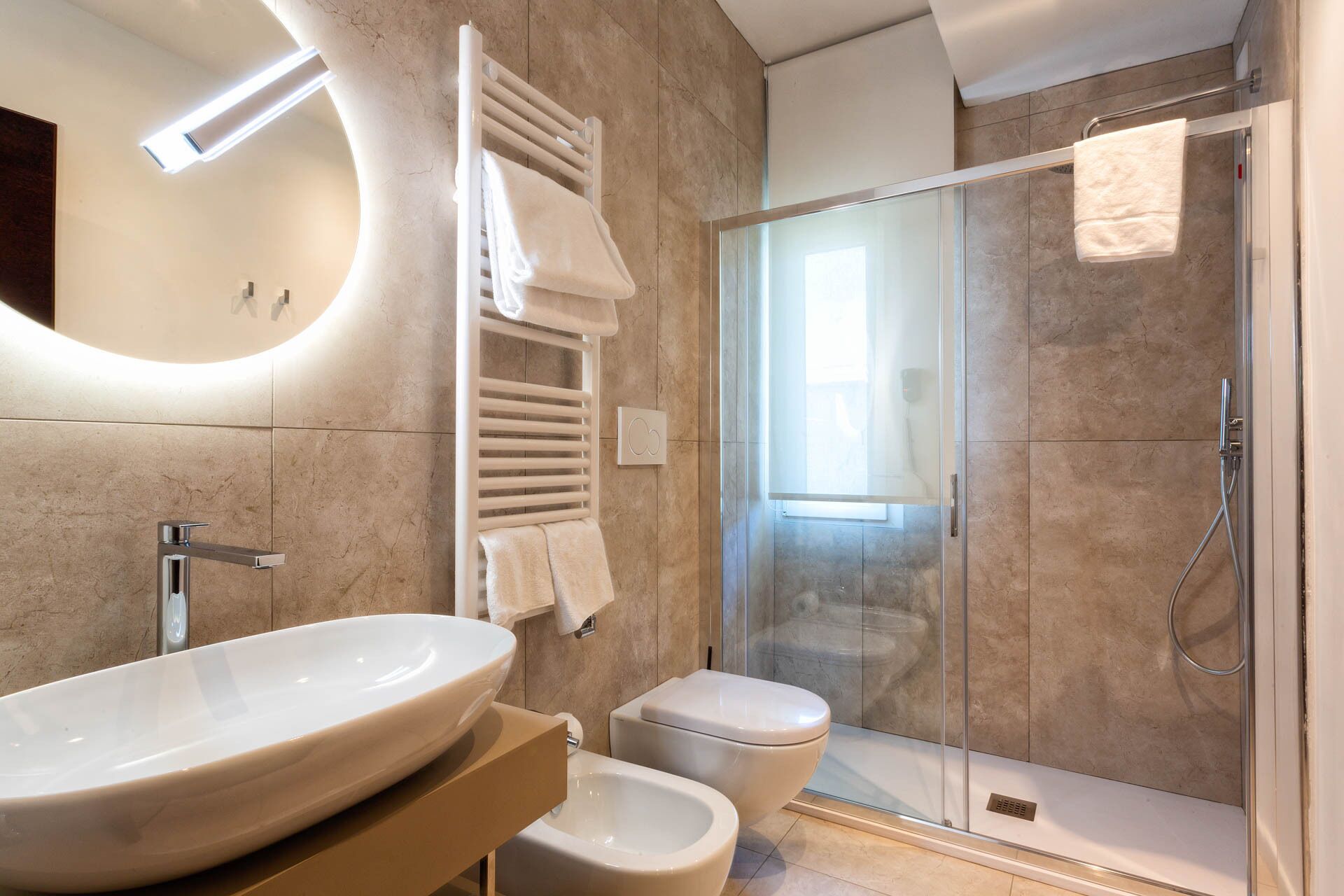 comfort double room, balcony | bathroom | shower, designer toiletries, hair dryer, bidet