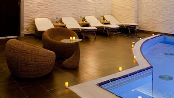 Phòng trị liệu đôi, phòng tắm hơi, bồn tắm thủy lực, phòng xông hơi