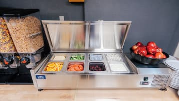 Petit déjeuner continental compris tous les jours
