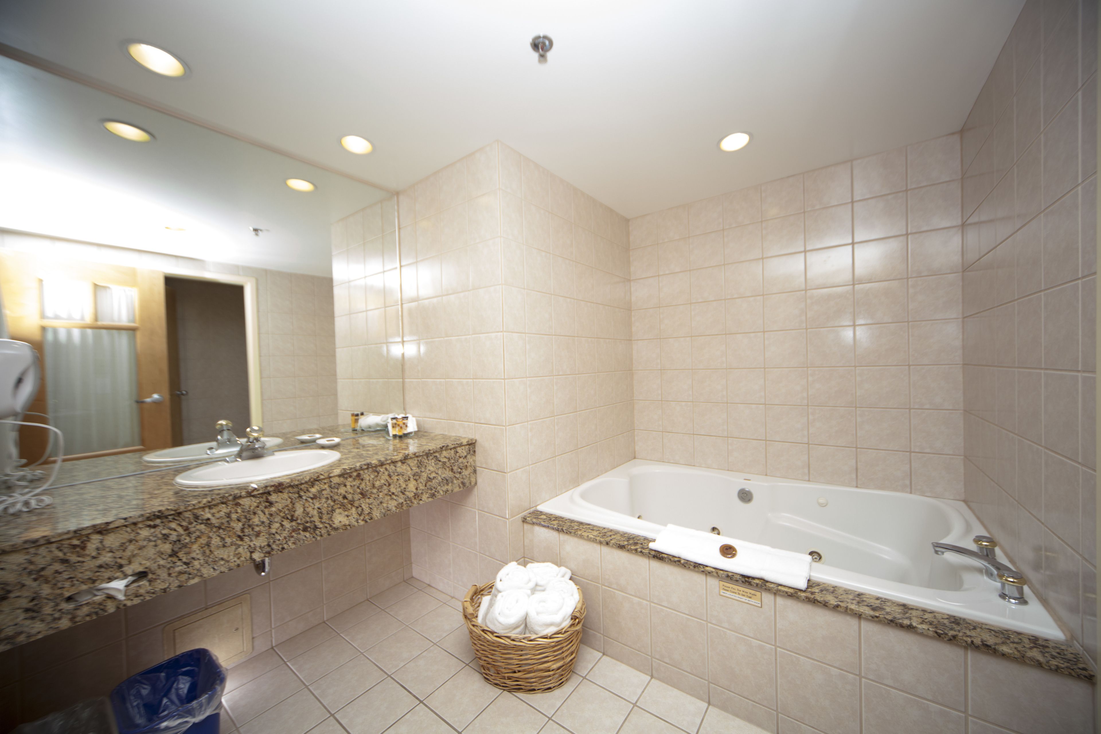 suite, 1 king bed (brewster) | bathroom | free toiletries, hair dryer, towels, soap