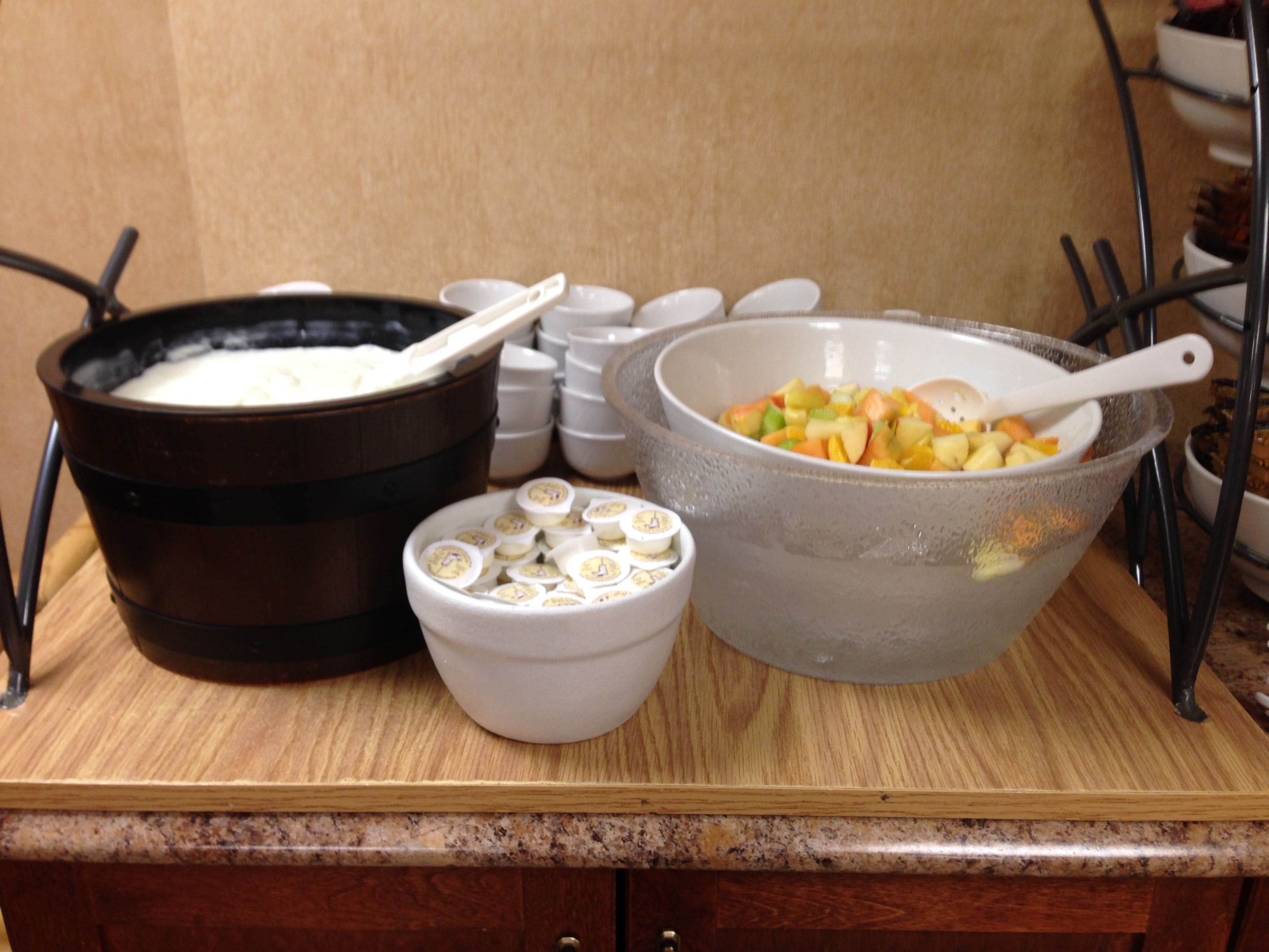 Café da manhã continental grátis todos os dias