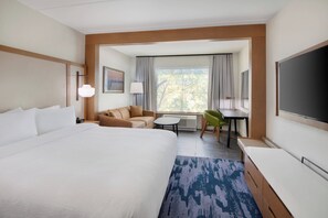 Room, 1 King Bed with Sofa bed, Non Smoking | Desk, blackout drapes, iron/ironing board, free cribs/infant beds