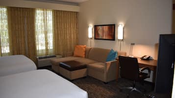 Premium bedding, pillowtop beds, in-room safe, individually furnished