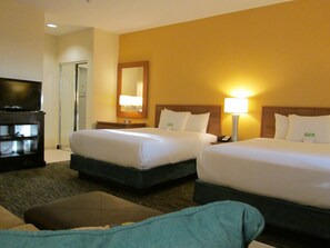 Premium bedding, pillow-top beds, in-room safe, individually furnished